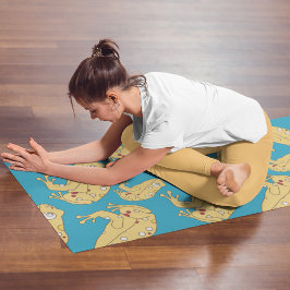 Esterilla De Yoga Rana amarilla