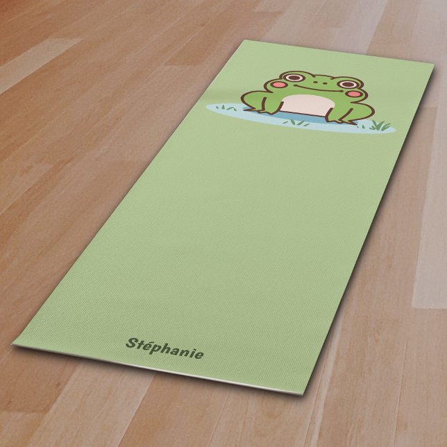Esterilla De Yoga Rana Cute (Cute Frog Yoga Mat)