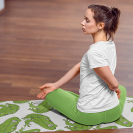 Esterilla De Yoga Rana verde
