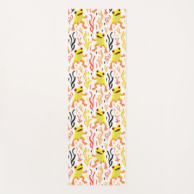 Esterilla De Yoga Ranas juguetonas (Anverso)