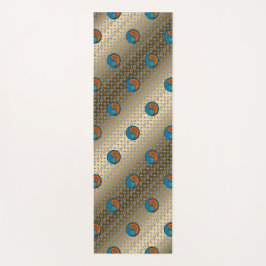 Esterilla De Yoga Rata de Cáncer y Madera