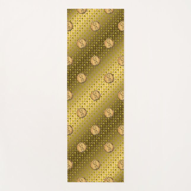 Esterilla De Yoga Rata de León y Fuego (Anverso)