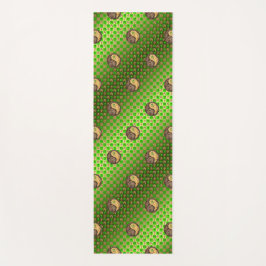 Esterilla De Yoga Rata de virus y fuego