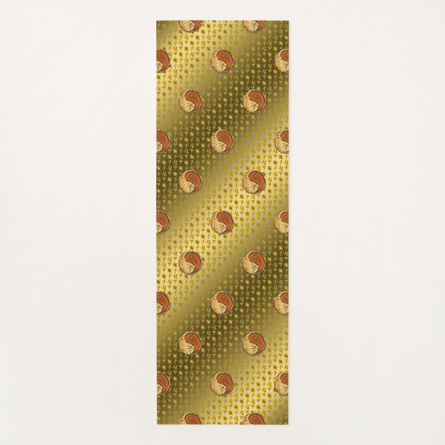 Esterilla De Yoga Rata León y Madera (Anverso)