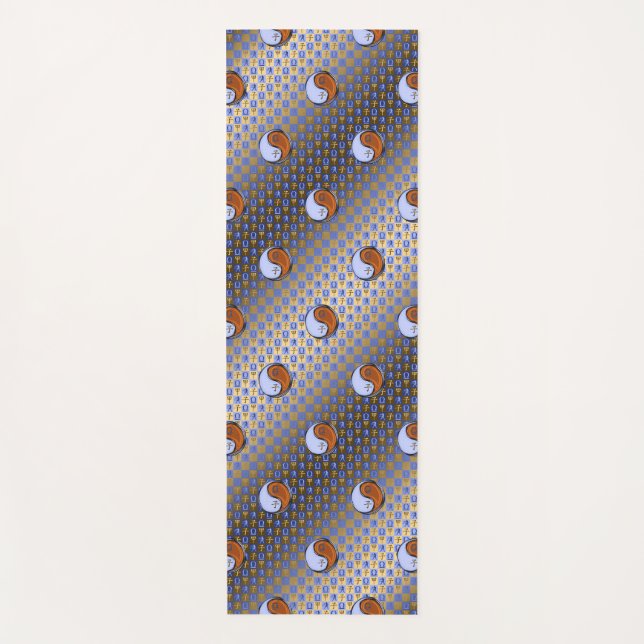 Esterilla De Yoga Rata Libra y Madera (Anverso)