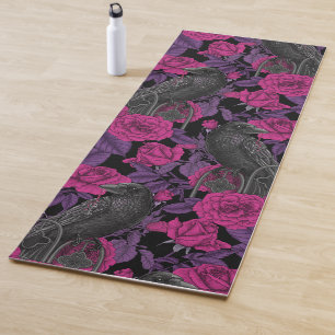 Esterilla De Yoga Ravas y rosas rosas rosas