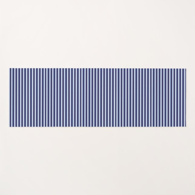 Esterilla De Yoga raya azul (Anverso (horizontal))
