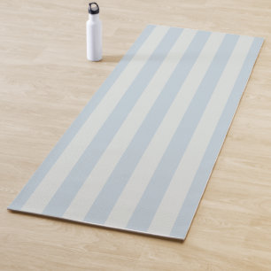 Esterilla De Yoga Rayas Azules Claras