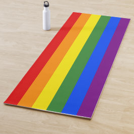 Esterilla De Yoga Rayos arcoiris Orgullo LGBTQ