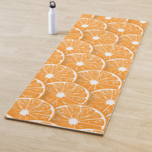 Esterilla De Yoga rebanadas naranjas