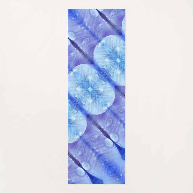 Esterilla De Yoga Recoleta azul claro (Anverso)