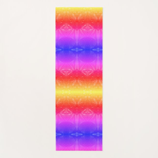Esterilla De Yoga Red Dianthus Ikat 5 Ipanema (Anverso)