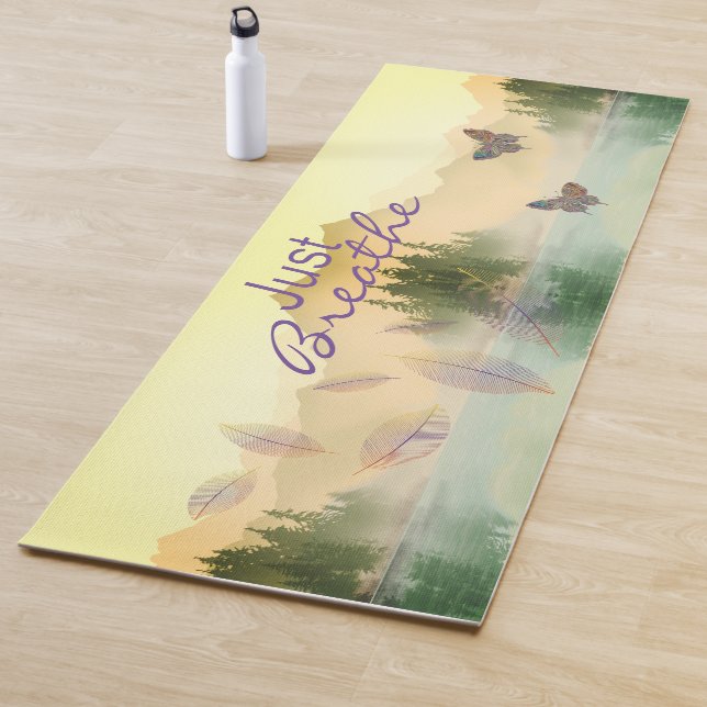 Esterilla De Yoga Reflexión sobre la montaña de los cítricos (In situ)