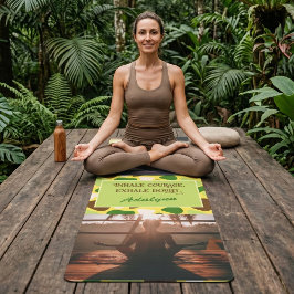 Esterilla De Yoga Regalo personalizado para mujer, profesora y amant