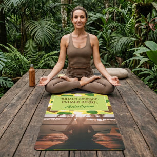 Esterilla De Yoga Regalo personalizado para mujer, profesora y amant
