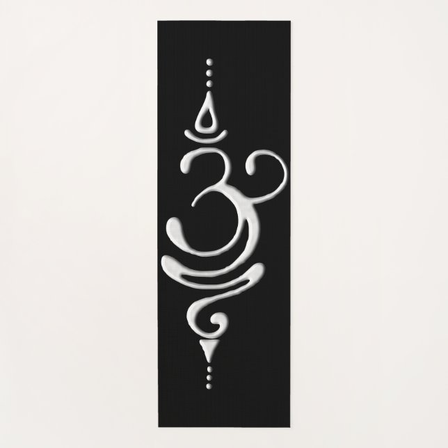 Esterilla De Yoga Respiración de plata (Anverso)