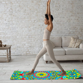 Esterilla De Yoga Resumen de la flor de Petal