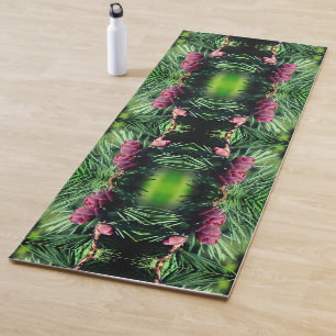 Esterilla De Yoga Resumen de las pineconas en miniatura