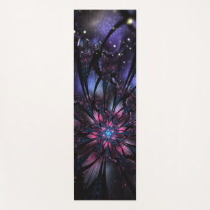 Esterilla De Yoga Resumen del diseño de flor fractal.