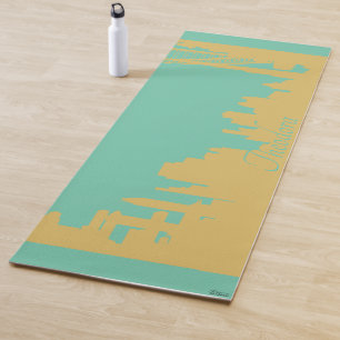 Esterilla De Yoga Resumen Edificios Tusquesa Oro