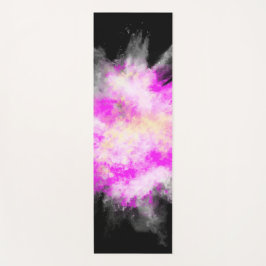 Esterilla De Yoga Resumen negro poder Yoga entrenamiento moderno de