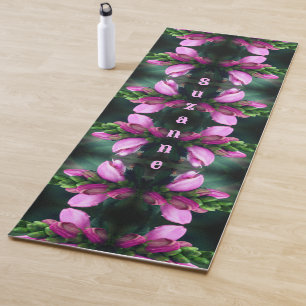 Esterilla De Yoga Resumen personalizado de la flor de la cabeza de t