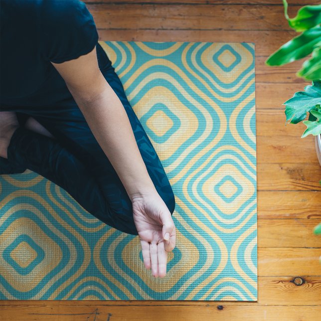 Esterilla De Yoga retro redondeado (Subido por el creador)