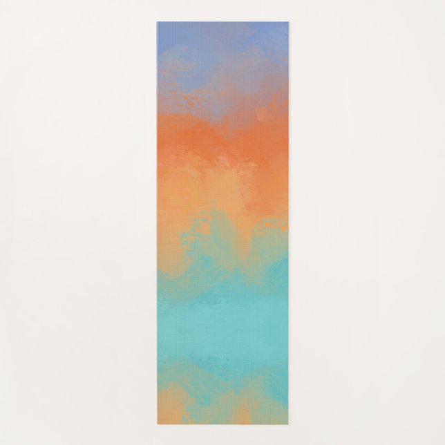 Esterilla De Yoga Retro Sunset  (Anverso)