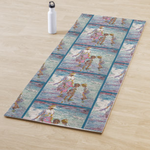 Esterilla De Yoga Reuniendo Luz © – Alfombra de Yoga de Arte Fino