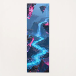 Esterilla De Yoga Río que sopla el abstracto fluyendo