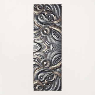 Esterilla De Yoga riveted metal curves 