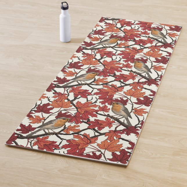 Esterilla De Yoga Robins in maple tree on off white (In situ)