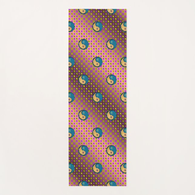 Esterilla De Yoga Rooster de Leo y Agua (Anverso)