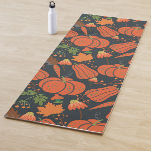 Esterilla De Yoga Ropa de calabaza roja sin soldadura y zanahorias