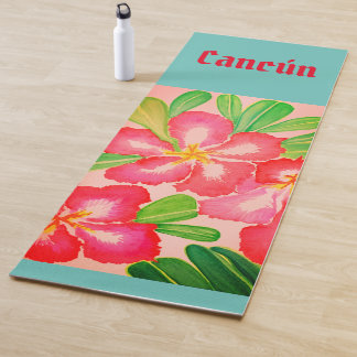 Esterilla De Yoga Rosa del Desierto de Cancún