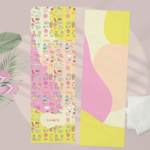 Rosa Pastel Femenino Kawaii Doodle