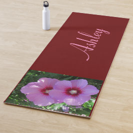 Esterilla De Yoga Rosa rosa de Sharon Floral