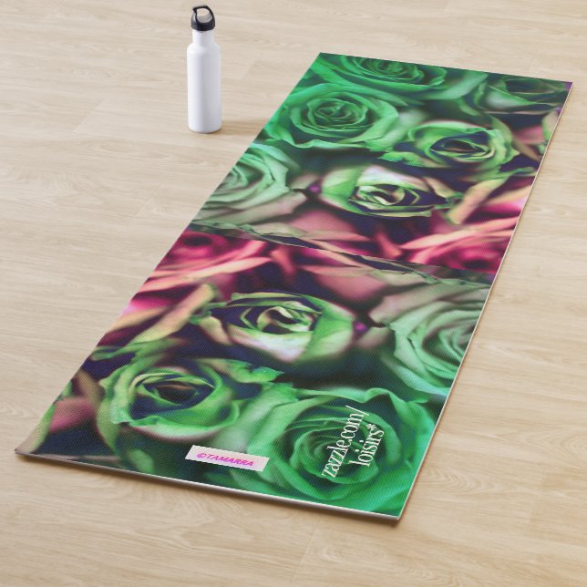 ESTERILLA DE YOGA ROSAS (In situ)