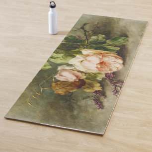 Esterilla De Yoga Rosas de época de Margaretha Roosenboom
