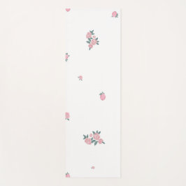 Esterilla De Yoga Rosas rosadas lindas
