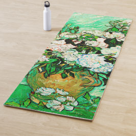 Esterilla De Yoga Rosas Vintage Vincent Van Gogh (1890)