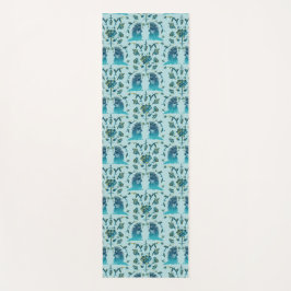 Esterilla De Yoga Roses In a Rough Patch Aqua