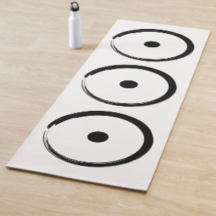 Esterilla De Yoga Rótulo solar astrológico - Budismo Círculo Zen 1