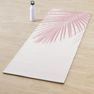 Esterilla De Yoga Rubor Palm deja las multas para el arte tropical