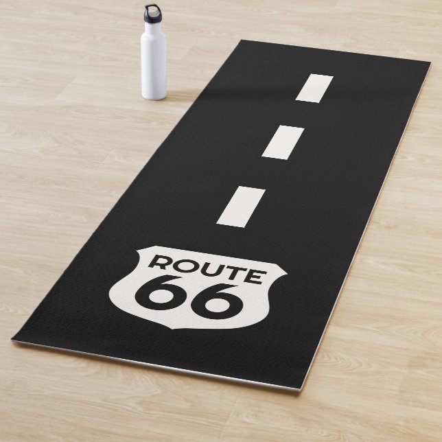 Esterilla De Yoga Ruta 66 señalización de carretera personalizado di (In situ)
