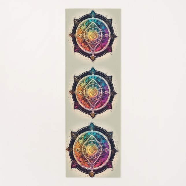 Esterilla De Yoga "Sacred Asana Mat" (Anverso)