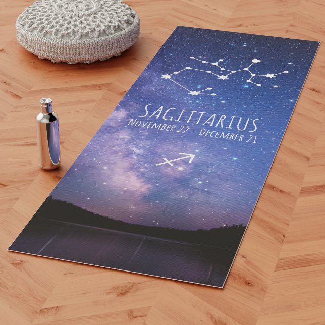 Esterilla De Yoga Saggitarius | Astrología Zodiaca Personalizada (Subido por el creador)