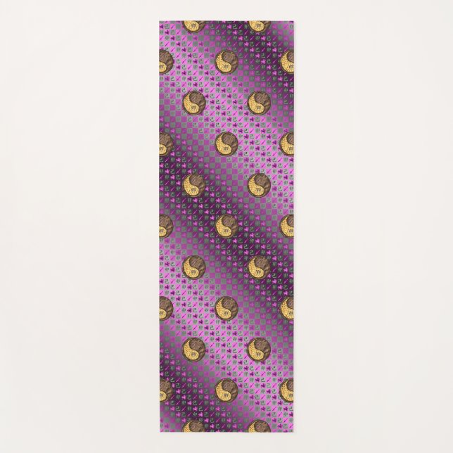 Esterilla De Yoga Sagitario y conejo terrestre (Anverso)