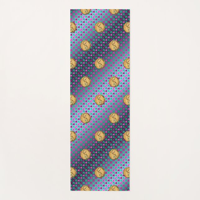 Esterilla De Yoga Sagitario y Perro de Fuego (Anverso)