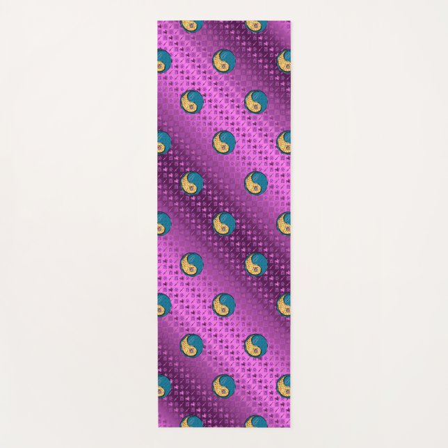 Esterilla De Yoga Sagittarius & Water Rooster (Anverso)